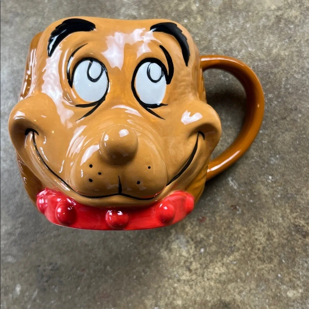 Williams Sonoma The Grinch Max the Dog Mug